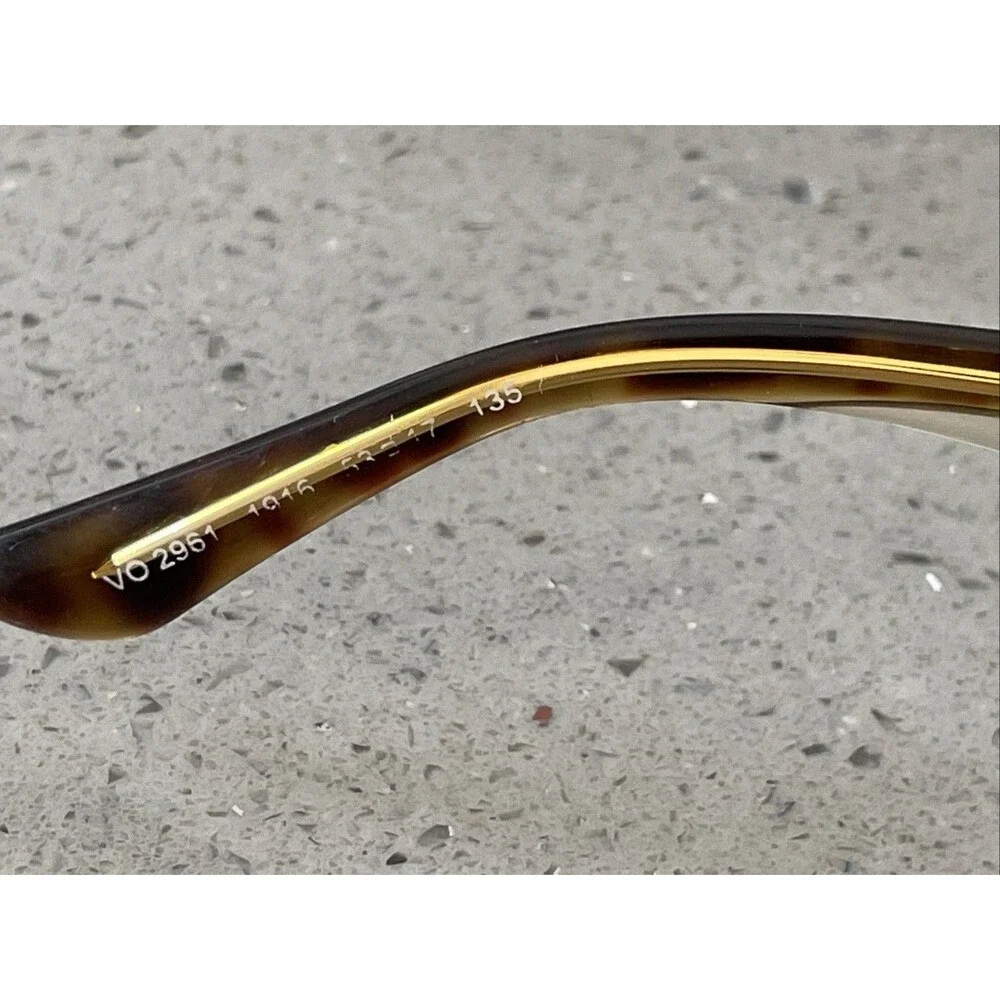 Vogue Eyeglasses Frames ONLY VO2961 1916 Womens Brown Full Rim 53-17-135 tortois